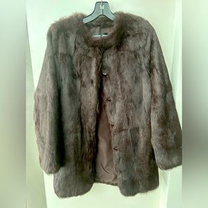 Adrienne Landau Fur Coat
